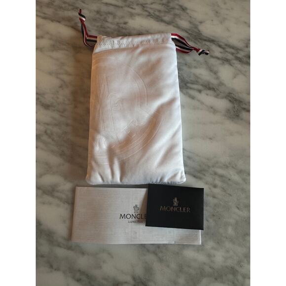 Moncler ML0051 50C Brown Ski Goggles Branded Round - Picture 5 of 5